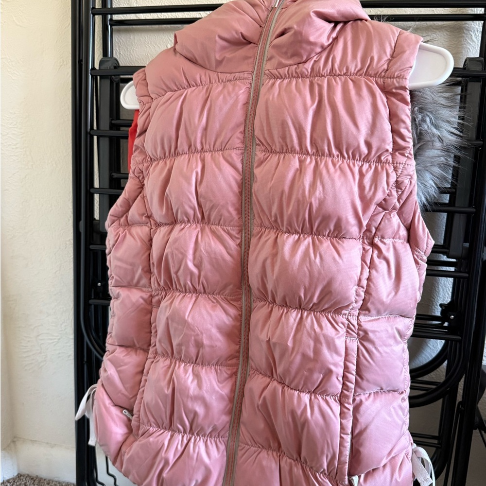 Eddie Bauer Pink Insulated Quilted Vest